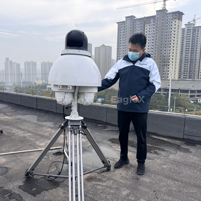 24/7 AI-Powered RF-Optoelectronic Drone Detector Detection, Identification, and Tracking System 1