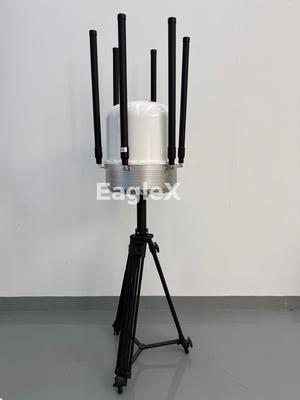 Customized Band Long-Range 5KM 5000m Jamming Distance Fixed Drone Signal Interference Drone Jammer For Military Border