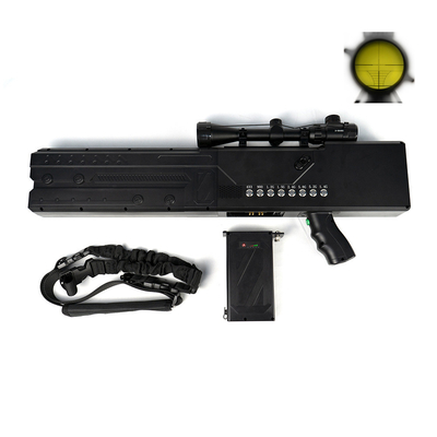 2KM Jamming 8 Channels Anti Drone Gun 433MHz -5.8G Portable Anti Drone Jammer