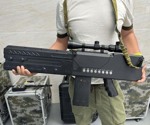 Long Range Drone Frequency Jammer 2.4 Ghz Drone Jammer Handheld Anti Drone Gun