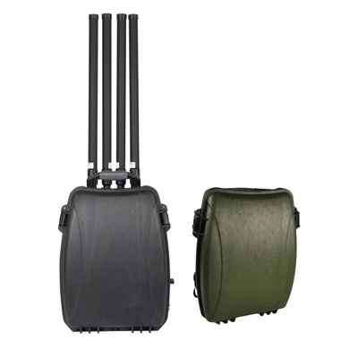 Backpack Drone Frequency Blocker 900M GPS 2.4G 5.8G Military Signal Jammers