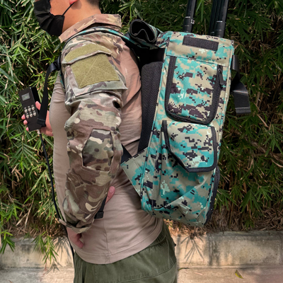 Removable Battery Backpack Jammer 300W Anti Drone UAV FPV Anti Jamming Device