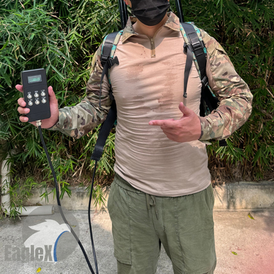 300W Camo 6 Band 2KM Long Range Drone Jammer UAV Signal Defense Anti Drone Solution