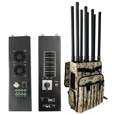 400M 900M 1.2G 1.5G 2.4G 5.2G 5.8G Drone Frequency Jammer Amplifier Signal Jamming