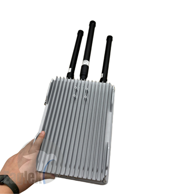 30W-50W FPV Drone Jammer 900MHz 2.4GHz 5.8GHz Frequency Jammer For Drones
