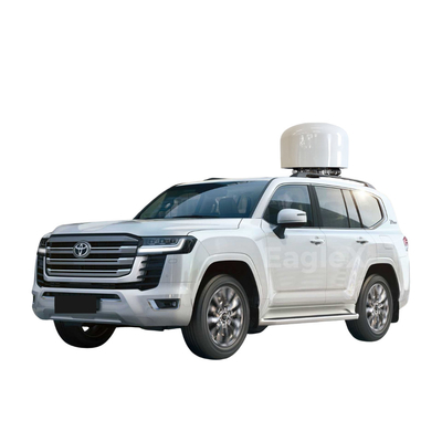 Modified Toyota Land Cruiser Anti-Drone Jammer Vehicle Full-Frequency DJI FPV Signal Jamming For Military Police Patrol