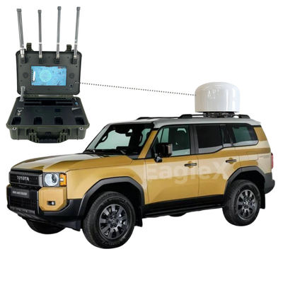 Police SUV Drone Jammer Military 8000M Vehicle Mounted Jammer For Border Patrol