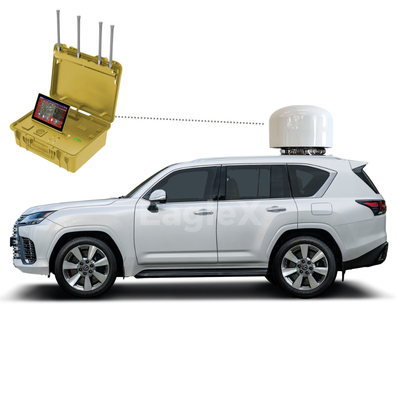 Border Patrol Guard Vehicle Drone Jammer Two In One Detection And Attack For Military