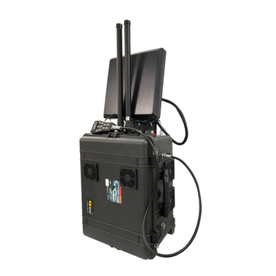 3000M Distance Trolley Portable Anti Drone Jammer 3 Kilometers Drone Signal Jamming