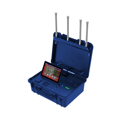 3000m-6000m IP66 Portable Drone Detector 16GB Link Command Platform System