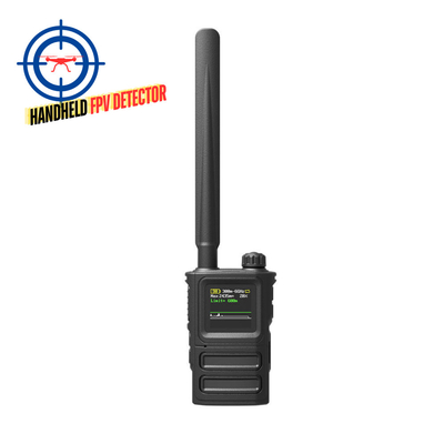 All Band Drone Detection Portable FPV DJI Handheld Drone Detector UAV 15 Hours Battery