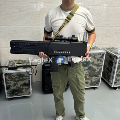 Powerful 8-Frequency 2000M Anti FPV Drone Gun Handheld Portable Drone Jammer 433MHz -5.8G