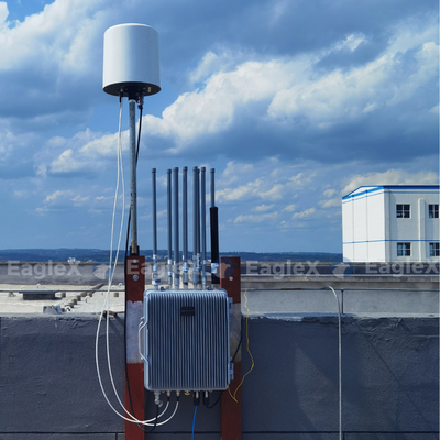 Anti Drone Fixed FPV Drone Jammer Detection UAV Detector Finding Jamming System 5.8 GHz