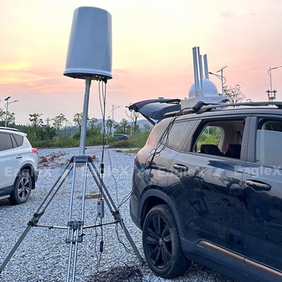 Vehicle Drone Signal Jammer FPV Jamming Detector Outdoor Airport Prison Defense