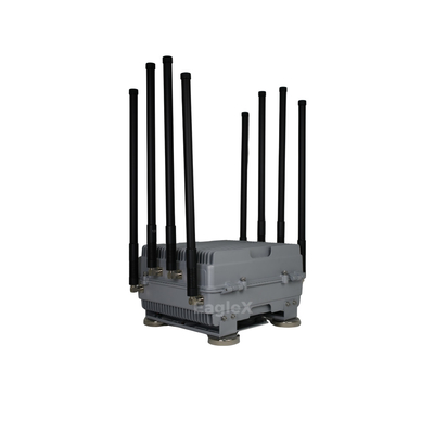 FPV Defense 8-Channel Magnetic Vehicle Mounted Drone Disruptor with Magnetic Bas