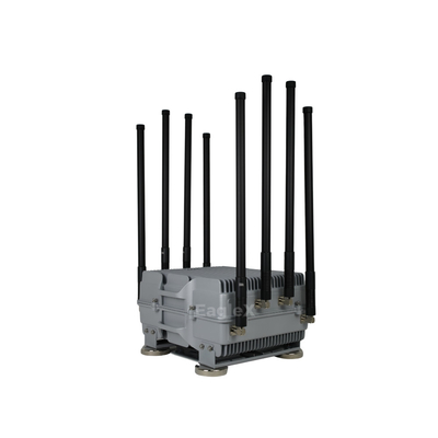8 Channel Vehicle-Mounted Magnetic Drone Jammer Interference Bands Anti FPV Disruptor Defense