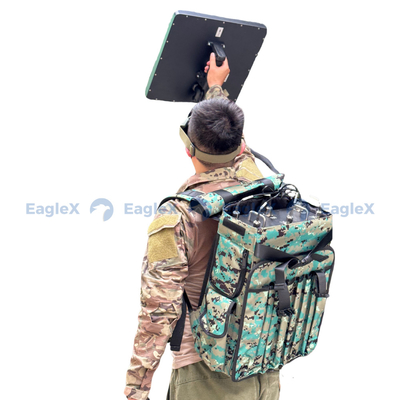 Backpack Drone Jammer 4/6/8/10/12 Channel 2.4G 5.8G Anti FPV UAV Killer Signal GPS Blocker Defense Jamming Device
