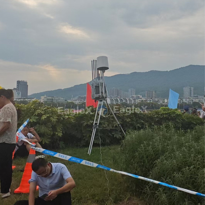 3/5/10KM Drone Jammer Fixed Outdoor Fpv Jamming Detection All In One with drone command control syestem