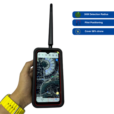 LZ001 Handheld Drone Detector: Compact, Precise Drone and Pilot Tracking with Passive Detection