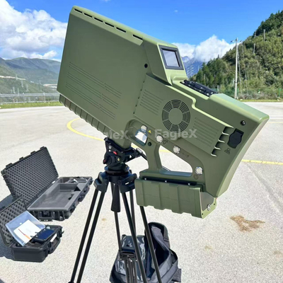 3-In-1 （Detection&Jamming&Spoofing)  Mobile Drone Defense Device Portable FPV Drone Jammer