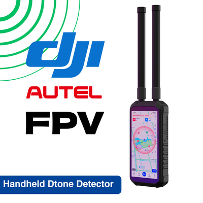 FPV Handheld Drone Detector 4KM 4000M Long Range Distance Mobile Portable DJI UAV AUTEL Detection Passive Detector De Drones