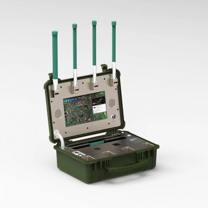 5KM~10KM 360° Full Airspace IP66 Protection Level 900M 1.4G 2.4G 5.2G 5.8GHz 10 Hours Operation Drone Detector Detection 0