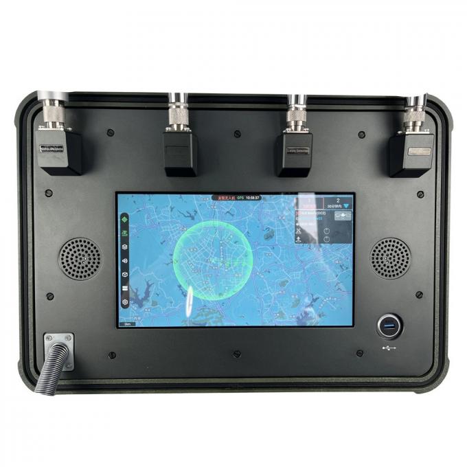 5KM~10KM 360° Full Airspace IP66 Protection Level 900M 1.4G 2.4G 5.2G 5.8GHz 10 Hours Operation Drone Detector Detection 3