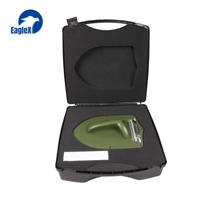 Army Green Handheld Anti Drone Shield FPV Drone Jammer 1KM-2KM Interference Range 0