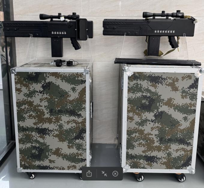 Camouflage Jamming Gun 2000m Anti FPV Jammer UAV Portable Jammer Gun 1