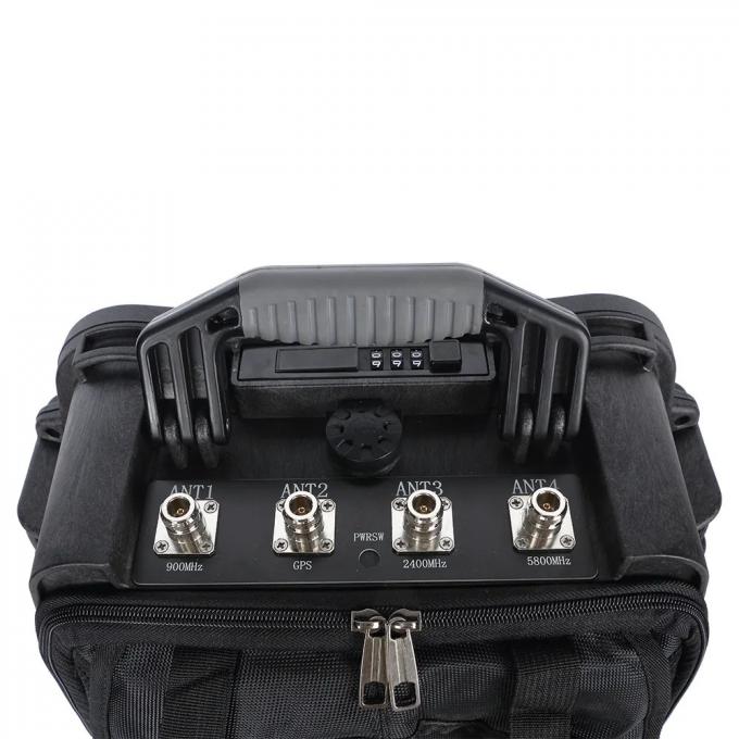 900M 2.4G 5.8G Drone Jammer Backpack Anti UAV FPV Manpack Jammer 0