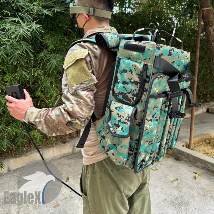 1.5KM~2KM Range Drone Jammer UAV Signal GPS Defense Anti Drone Backpack Jammer 0
