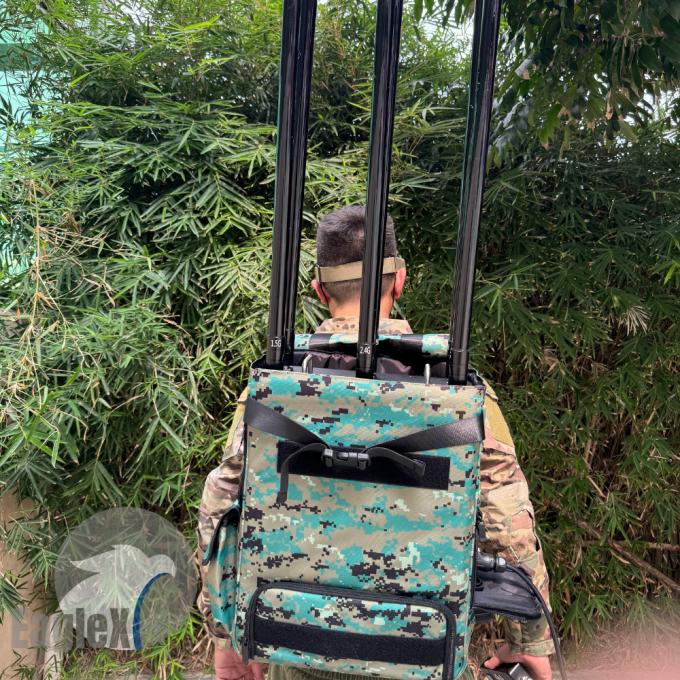 Long Range 6 Channel Backpack Drone Jammer 2000M UAV Jamming Drone RF Amplifier 0