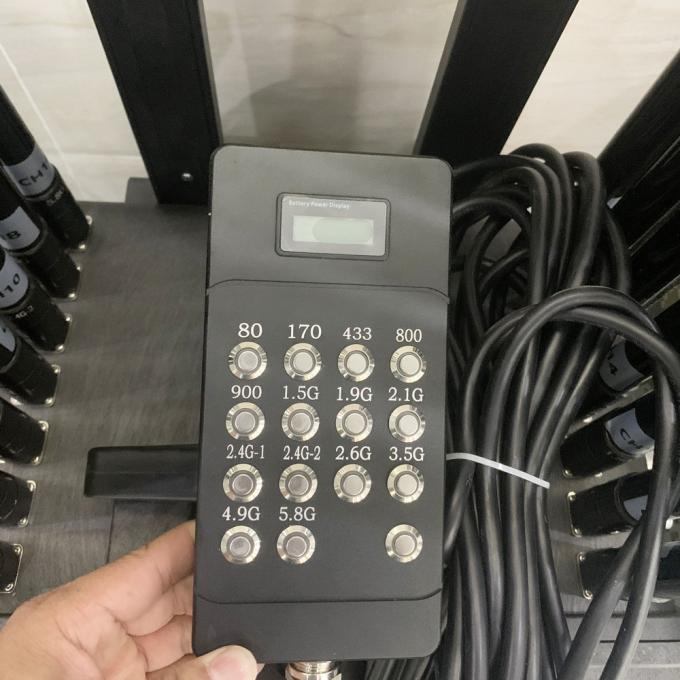 14 Channel Police Scanner Jammer UAV FPV Drone Jammer Military 80MHz~6GHz 0