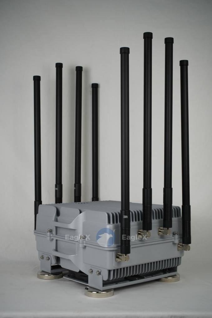 500-1500m Range Vehicle-Mounted Magnetic Drone Signal Jammer for Anti-FPV Defense 1