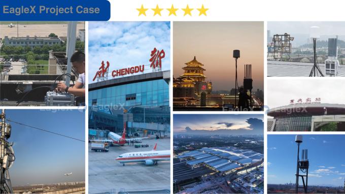 Portable Mini Style 3KM FPV DJI Drone Detector 400M 2.4G 5.2G 5.8G Handheld Detection 2