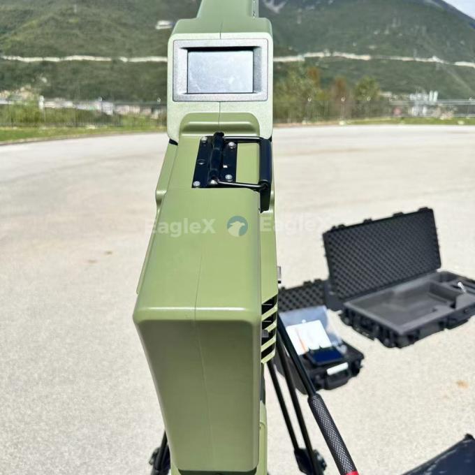 3-In-1 （Detection&Jamming&Spoofing)  Mobile Drone Defense Device Portable FPV Drone Jammer 0