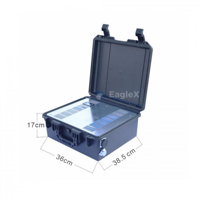100MHz-1500MHz Vehicle-Mounted Car Use FPV Drone Jammer Countermeasure Equipment with Magnetic base 2