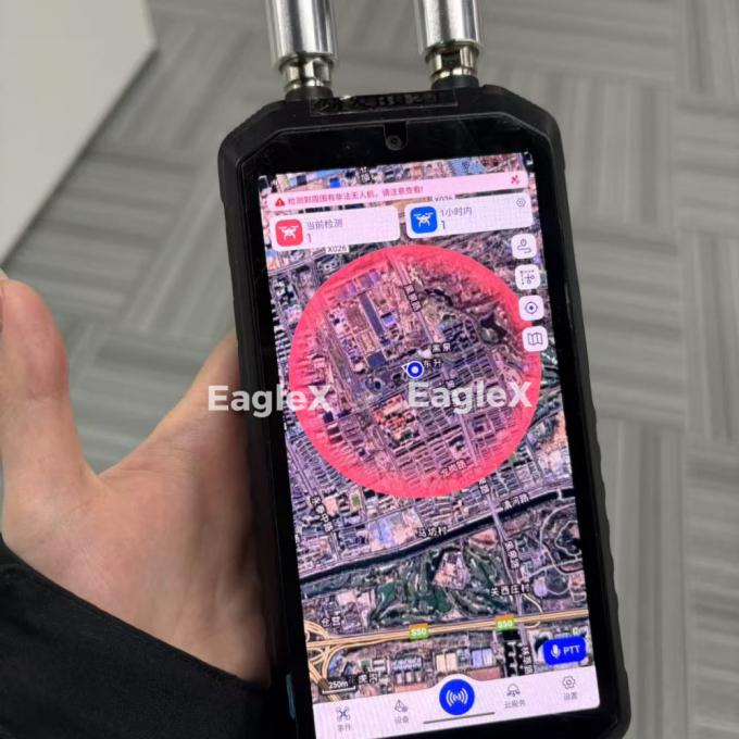 FPV Handheld Drone Detector 4KM 4000M Long Range Distance Mobile Portable DJI UAV AUTEL Detection Passive Detector De Drones 4
